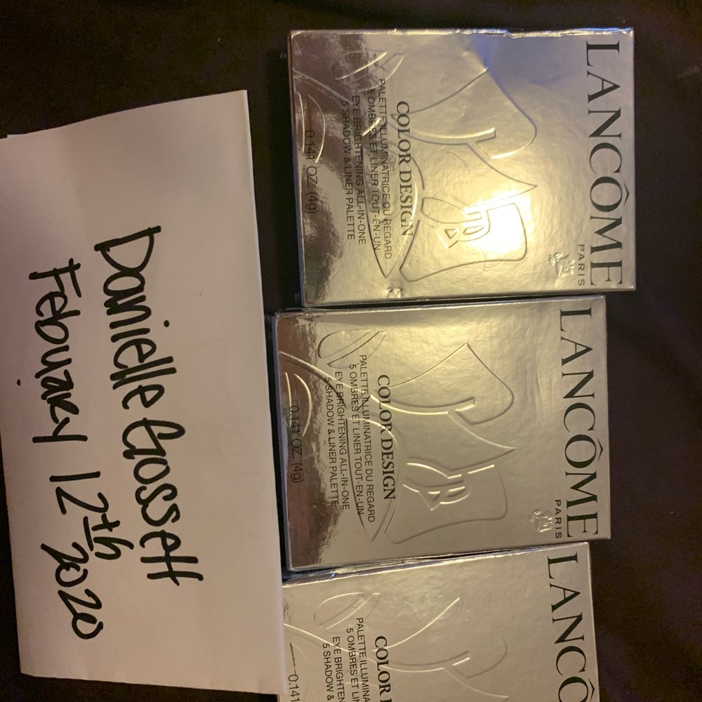 Brand new Lancôme 5 shadow pallets